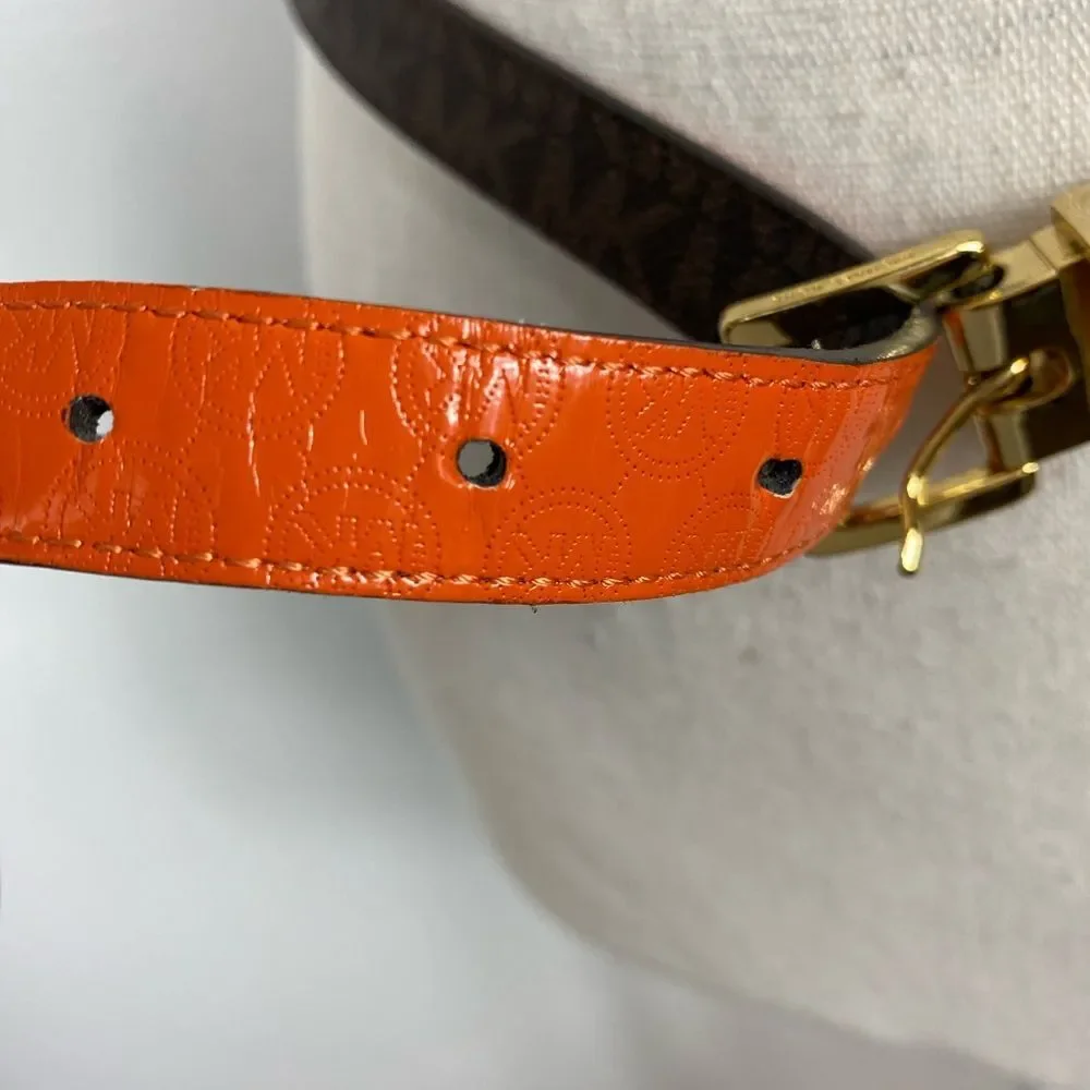 Michael Kors monogrammed belt